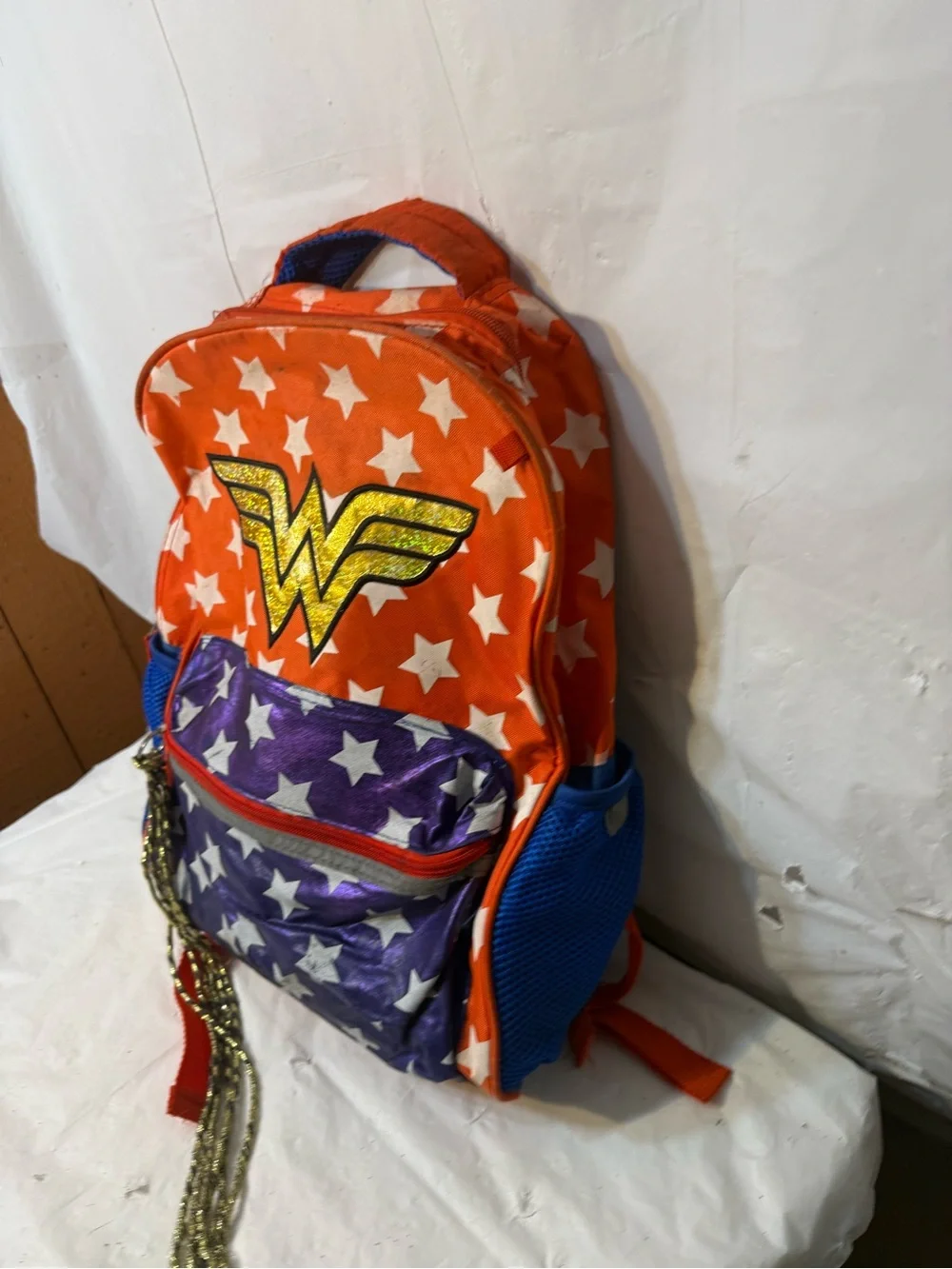 Wonder Woman backpack 16x12
